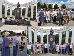 Посещение мемориального комплекса “Аллея Героев” в г.Гомель 