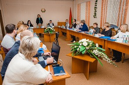 
 С 28 по 30 ноября 2018 года на базе Мозырского районного
отдела прошел республиканский семинар, на котором обсуждались вопросы
персонифицированного учета, связанные с принятием постановления Совета
Министров Республики Беларусь от 9 августа 2018 г. № 589.    